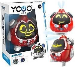 YCOO Robot interaktywny figurka Quizzie gra red
